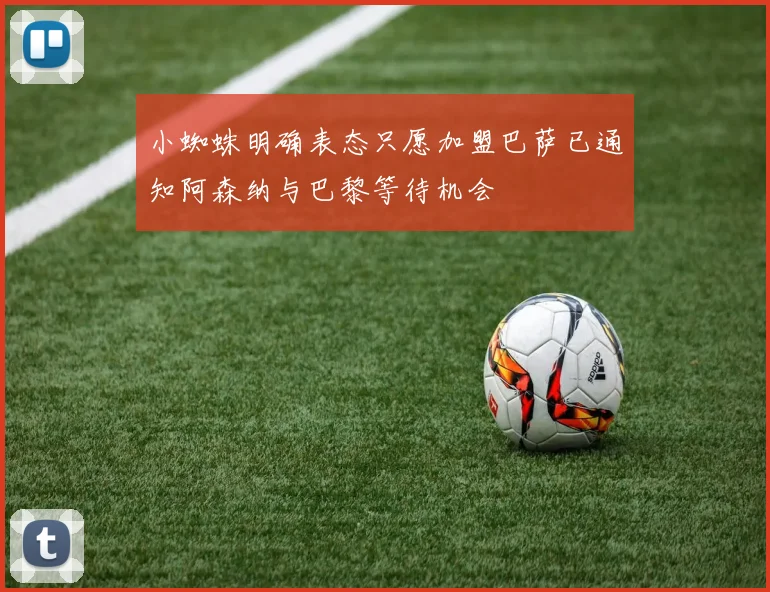 小蜘蛛明确表态只愿加盟巴萨已通知阿森纳与巴黎等待机会