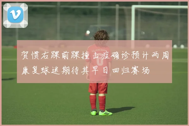 贺惯右踝前踝撞击症确诊预计两周康复球迷期待其早日回归赛场