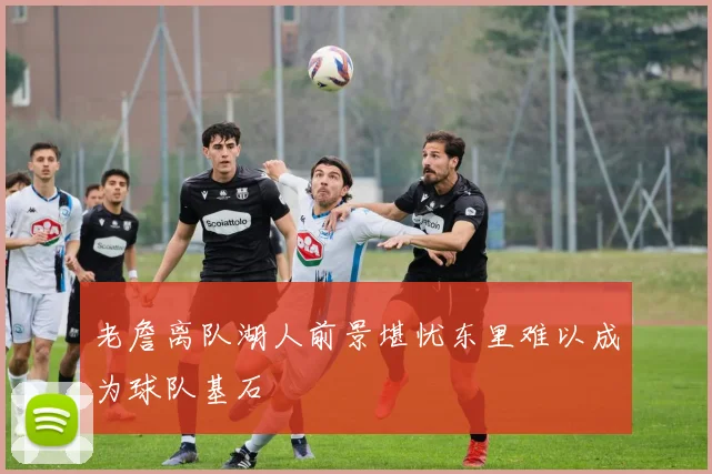 老詹离队湖人前景堪忧东里难以成为球队基石